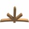 Ekena Millwork Alberta Smooth Timber Gable Bracket, Western Red Cedar, 72"W x 48"H x 5 1/2"D x 5 1/2"F, 16/12 Pitch GBW072X48X0606ALB00SWR - alternate 3